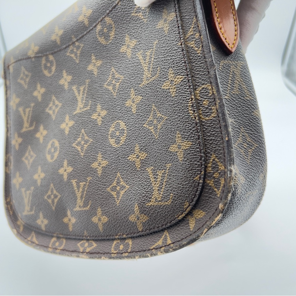 0572JPL-Preloved Louis Vuitton Vintage Monogram Saint Cloud GM - Picture 6 of 15